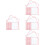 Papier Transparent Rouge Pour De Bouquets DIY 8