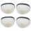 16Pièces Inserts Plastiques Protecteurs D'orteils Pour Chaussures 1
