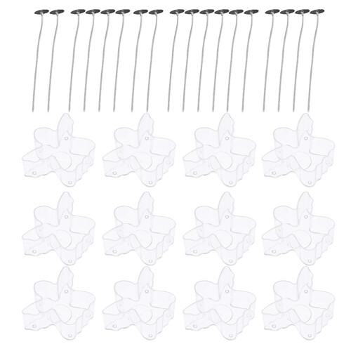 2Ensembles Moules Bougies DIY Transparent Matériel Durable 2