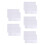 10Pièces Tableaux Blancs Mdf Double Face Effaçable Pour Apprentissage 10