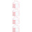 Papier Transparent Rouge Pour De Bouquets DIY 10