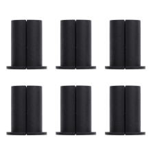 Kit de Passage Murale en Silicone pour Câble Ethernet Noir, 6 pièces – Passage mural d'1 pouce
