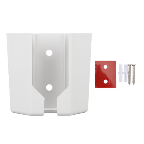 Support mural pour adaptateur Ethernet - Plastic ABS blanc, gain de place, installation facile 1