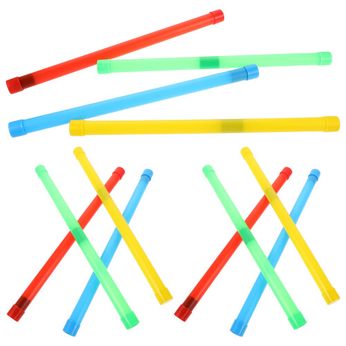 48Pièces Accessoire Fête Tube Plastique 2