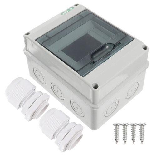 2Pièces Boîte De Distribution Étanche Ht-5 Gris Pour Extérieur 2