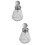 2Pièces Bouteilles Distributeurs Pratiques Transparentes Pour Ongles 6