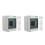 2Pièces Boîte De Distribution Étanche Ht-5 Gris Pour Extérieur 11