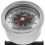 1Ensemble Manomètre Pression Huile Auto Noir, Résistant En Aluminium 6