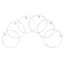4Ensembles Cordes De Guitare Acoustique Nylon En Cuivre Argenté Multi