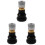 3Pièces Valves Tiges Caoutchouc Alliage Accessoires Pour 3