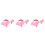 3Pièces Laisse Rose Aéré Anti- 4