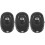 3Pièces À Distance Noir Pour Caméra De Téléphone 6