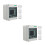 2Pièces Boîte De Distribution Étanche Ht-5 Gris Pour Extérieur 10
