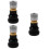 3Pièces Valves Tiges Caoutchouc Alliage Accessoires Pour 7