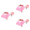 3Pièces Laisse Rose Aéré Anti- 6