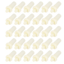 400Pcs Sturdy White PP Shutter Fastener Pins for Window and Cabinet