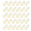 400Pcs Sturdy White PP Shutter Fastener Pins for Window and Cabinet 1