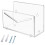5Sets Heldere Acryl Mailhouder Voor , En Duurzaam Ontwerp 1