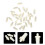 400Pcs Sturdy White PP Shutter Fastener Pins for Window and Cabinet 11