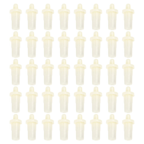 400Pcs Sturdy White PP Shutter Fastener Pins for Window and Cabinet 1