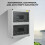 2St Waterdichte ABS Switch Box, Buiten, Duurzaam En , Multi 10