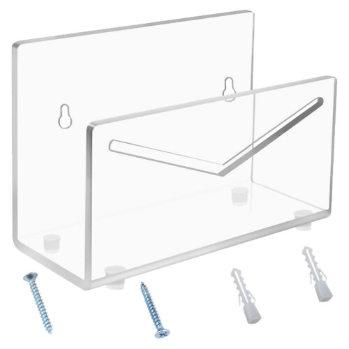 5Sets Heldere Acryl Mailhouder Voor , En Duurzaam Ontwerp 1