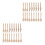 12Sets Party - Beige Mes, Duurzaam Set 5