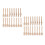 12Sets Party - Beige Mes, Duurzaam Set 6