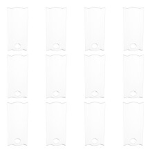 60St Acryl Naamkaartjes Voor Flessendop Transparant DIY Accessoires