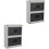 2St Waterdichte ABS Switch Box, Buiten, Duurzaam En , Multi 3