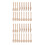 12Sets Party - Beige Mes, Duurzaam Set 4