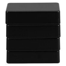 16St Multifunctionele Zwarte ABS Box Voor Geld En Sieraden Verbergen