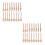 12Sets Party - Beige Mes, Duurzaam Set 9