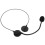 2St Draagbare Plastic Headset Microfoon Voor Cosplay 1