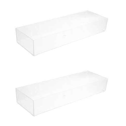 2St Plastic Duidelijke Display Box Voor Wandmontage Auto Model 2