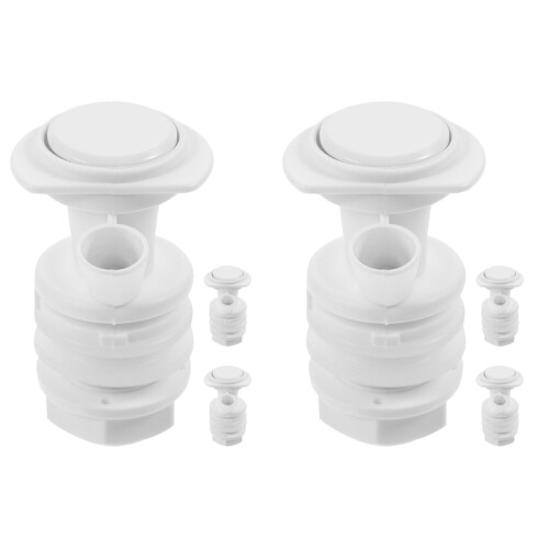 6St Push Button Wateruitloop Wit Geschikt Voor Waterdispensers 2