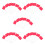 90St Multifunctionele Gazonmarkeerflags Rood Met Frame 1
