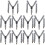 Y-Rug Clip-on Bretels Geruit Met Verstelbare Elastische 4