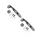 2St Verstelbare Kettingspanner Voor , Legering, Prestatie 8