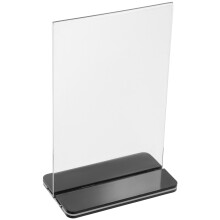 6St Transparante Acryl Displaystand Voor Prijsetiketten En Menukaarten