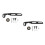 2St Verstelbare Kettingspanner Voor , Legering, Prestatie 4