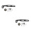 2St Verstelbare Kettingspanner Voor , Legering, Prestatie 6