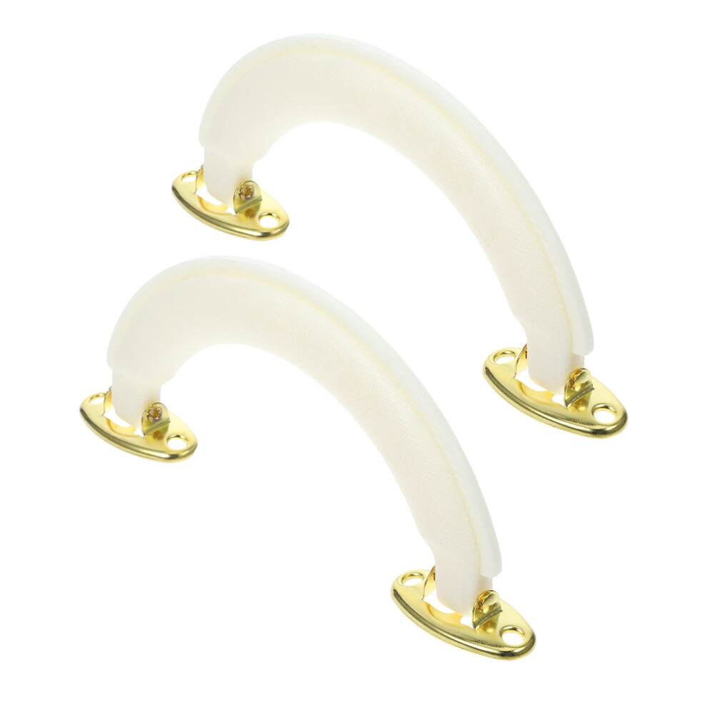 4St Pu Handvat Bagage, Stevige Trekbeugel En Comfortabele Grip-image