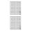 2Sets Flat Bottom Metal Hole Punch Set Silver for Hobby Model Making 3
