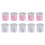10 Paillettenstrook Wit Pvc Voor Bruiloft 7