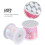 10 Paillettenstrook Wit Pvc Voor Bruiloft 5