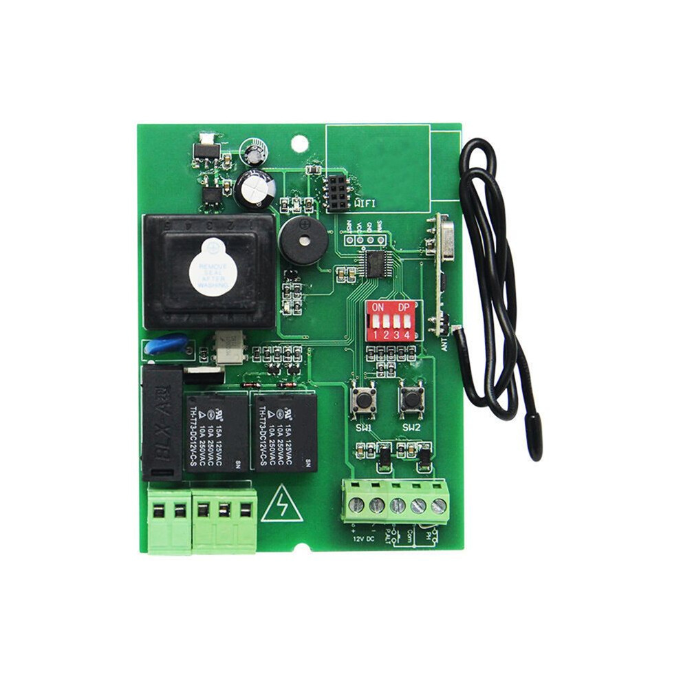 Ac220v Roller Shutter Control Board Tubular Motor Receiver +4Xremote Control For Garage Roller Shutter Gate Opener 6033514734332