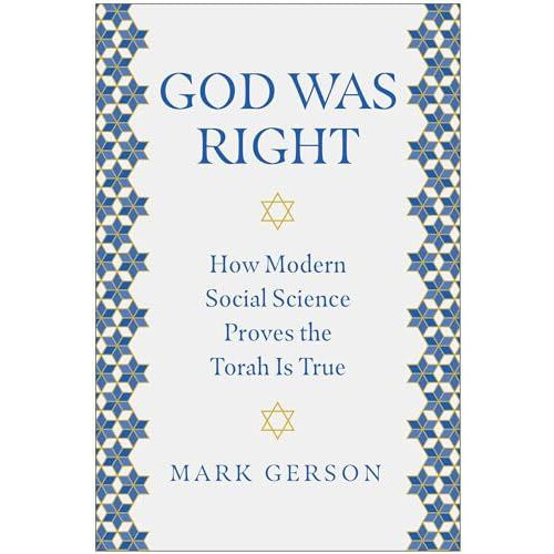 God Was Right by Mark Gerson Hardcover Book