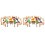 2Sets Durable Plastic Miniature Farm Animals and Tools Playhouse Decor 4