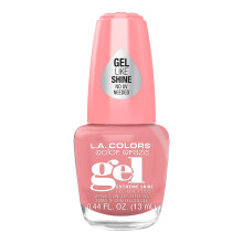 L.A. COLORS Color Craze Extreme Shine Gel Nagellack, Rose Quartz CNL541